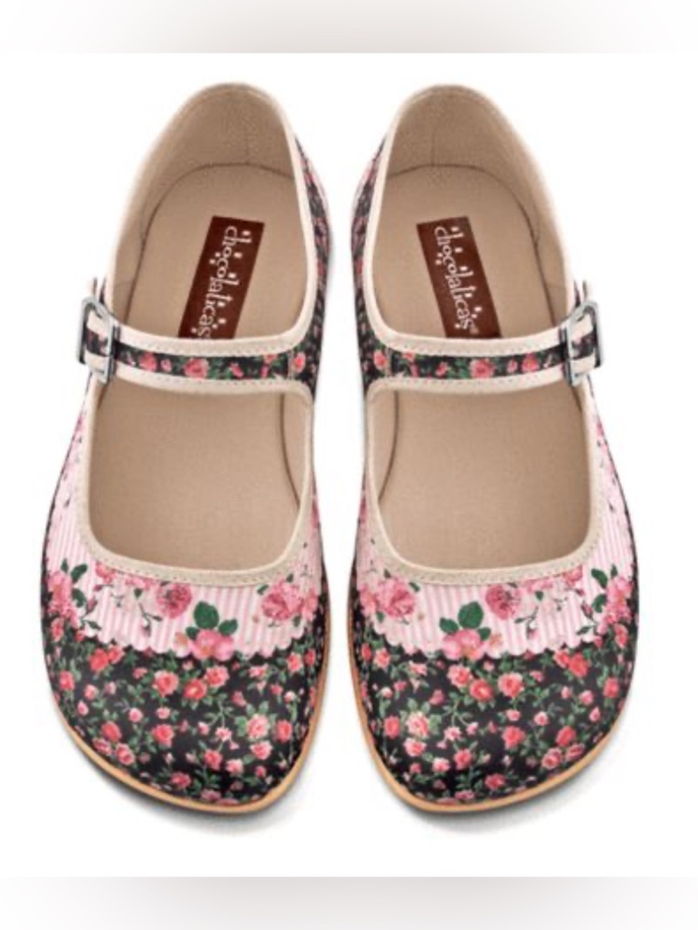 Hot Chocolate Design Chocolaticas Mary Jane Pandora Flats Women’s Size 6 (36)